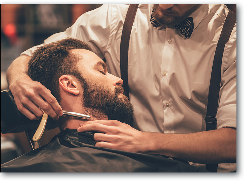 The Technique that Barbers’ use for men with Sensitive Skin